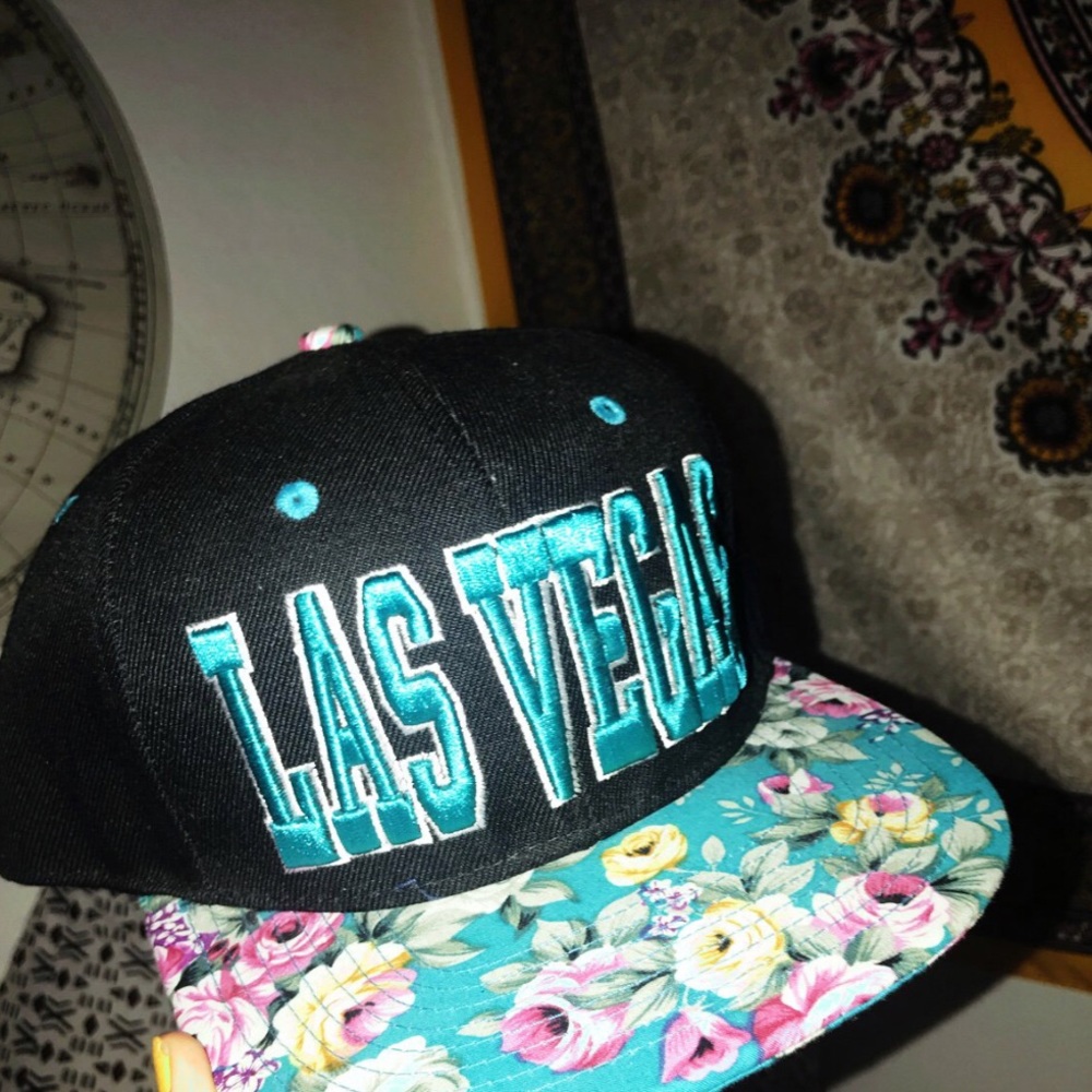 Floral Las Vegas Hat